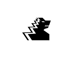 giant wild robot angry logo