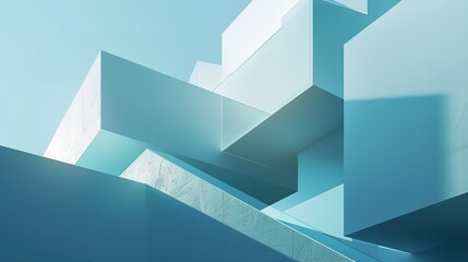 Abstract Minimalistic Architecture Landscapes: Exploring Simplicity in Form and Space