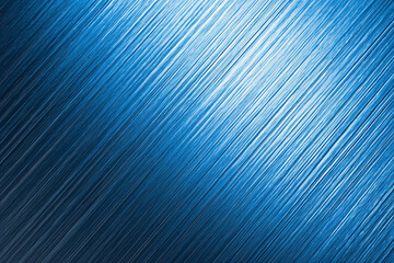 Textured blue metal surface with diagonal lines creating a modern industrial look