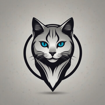 simple cat logo 01