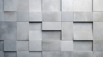 a minimalist modern white and light grey square 