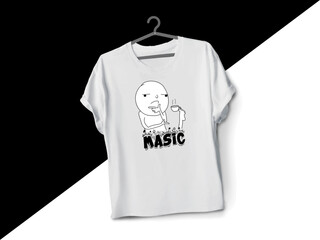 MASIC
typography t-shirt design 