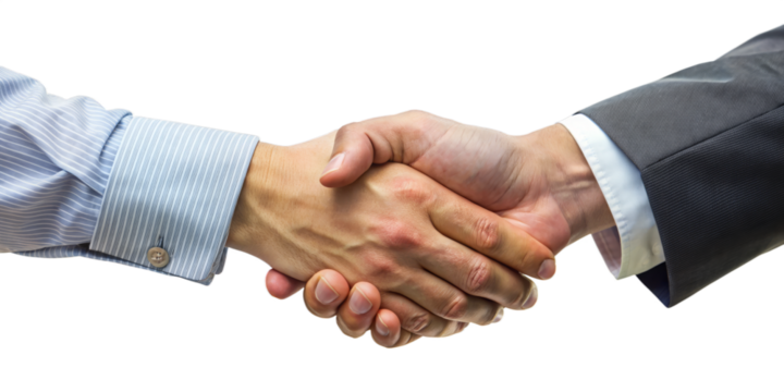 handshake between two professionals