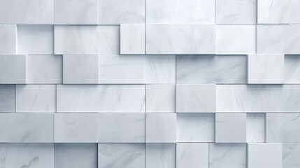 abstract modern white and light grey square overlapped pattern 