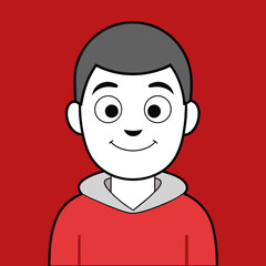 avatar cartoon drawings of smile characters
