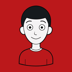 avatar cartoon drawings of smile characters