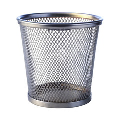 trash bin isolated on transparent background
