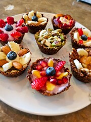 strawberry and muffins