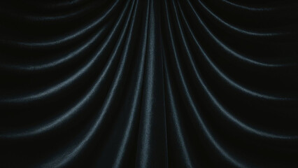 A velvety black background, invoking a sense of mystery and depth. The complete absence of light creates an enigmatic atmosphere, with subtle hints of darkness hiding in the shadows.