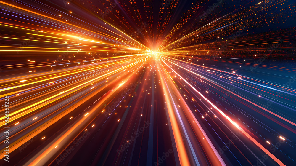 Aufkleber abstract speed technology concept background vector image