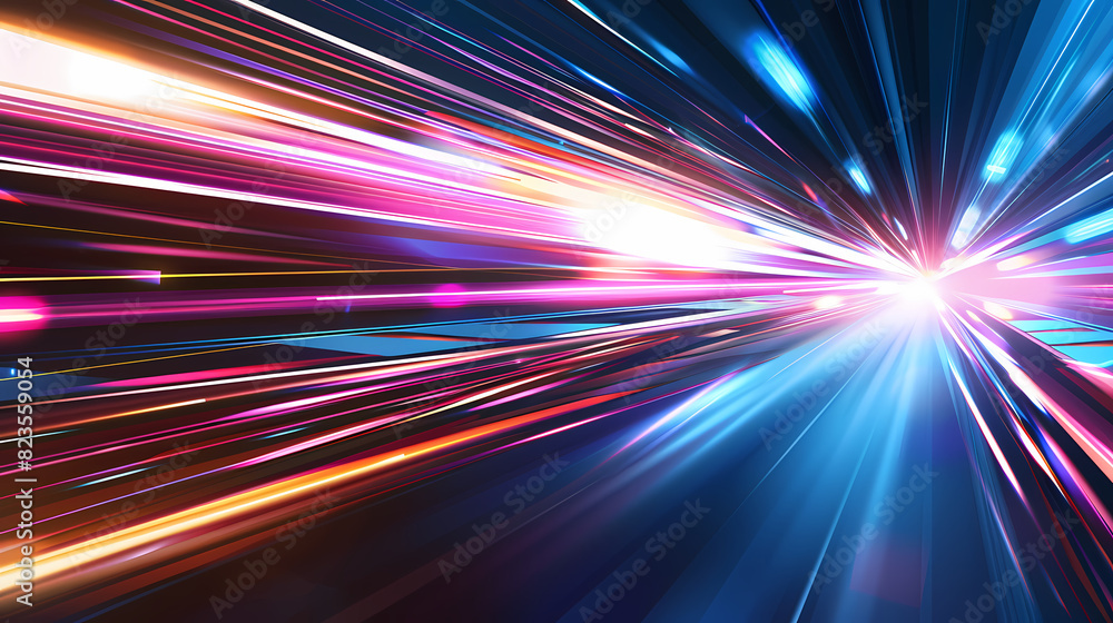 Poster abstract speed technology concept background vector image