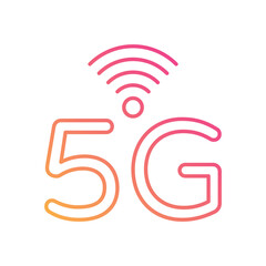 5g vector icon
