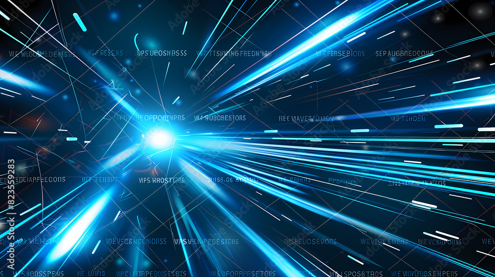 Poster abstract speed technology concept background vector image