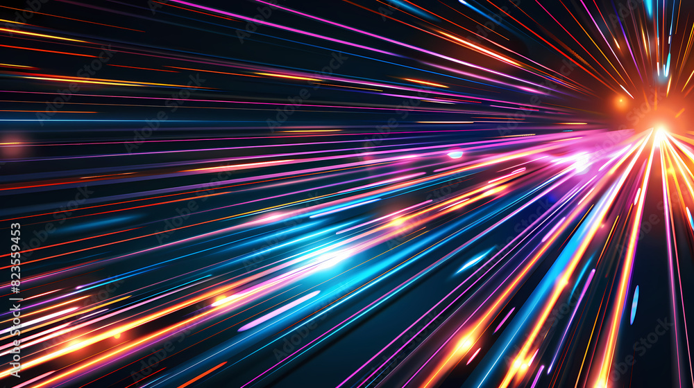 Aufkleber abstract speed technology concept background vector image