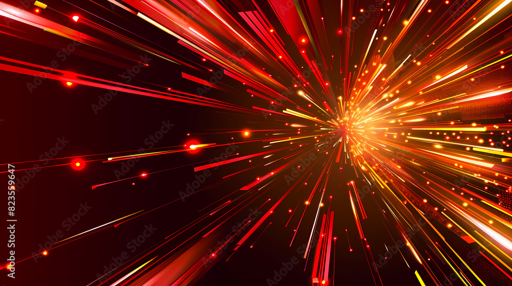 Poster abstract speed technology concept background vector image
