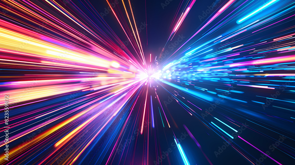 Aufkleber abstract speed technology concept background vector image