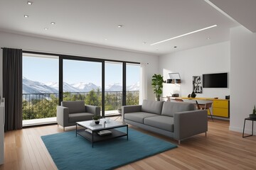 Fototapeta premium Modern interior