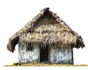 Hut on transparent background