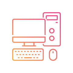 Computer vector icon