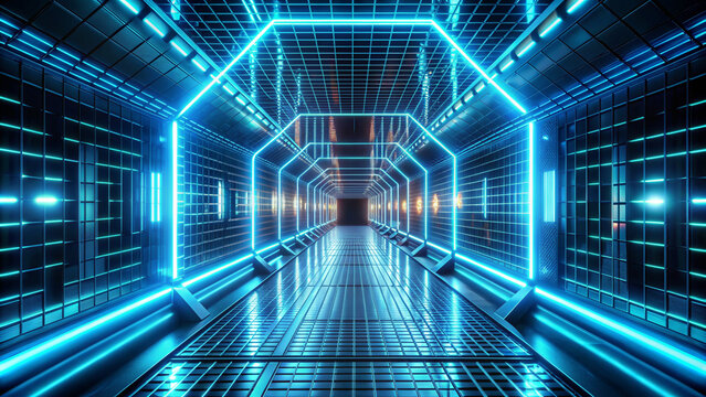 binary code tunnel