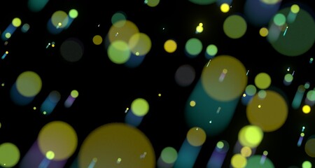 neon rays. Concept for big data, blockchain, cryptocurreny, internet, hyperspace and space travel