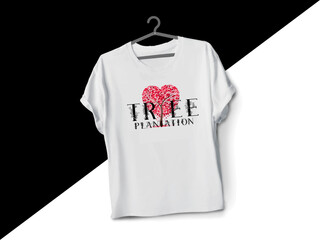 tree-plantation
typography t-shirt design 