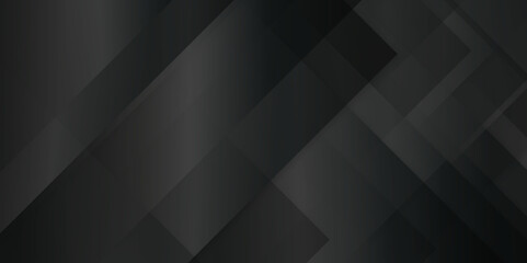 Luxury abstract black background business and technology concept, Luxury modern seamless abstract geometric black pattern, empty black and white tiles on black background with space.	
