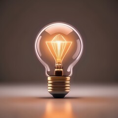 glowing bulb