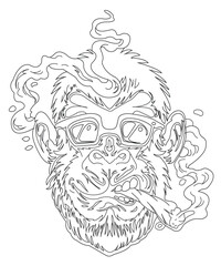 Stoner Coloring Book Page For All Ages