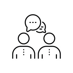 Communication vector icon