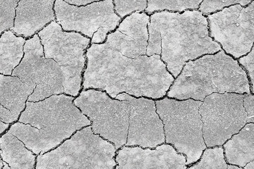 Wall texture soil dry crack pattern of drought lack of water of nature brown old broken background.