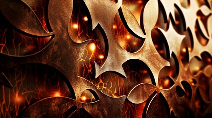 abstract background metal