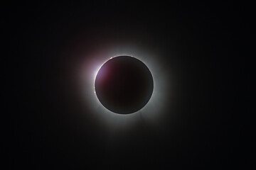 April 8, 2024 Total Solar Eclipse near Uvalde Texas.
