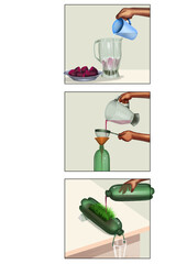 school experiment that demonstrates the ability of soil to act as a water filter