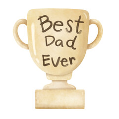 Best Dad Ever Trophy