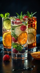 Cocktails Fresh summer cocktail party idea