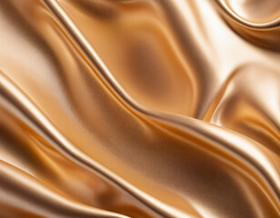 Fototapeta premium 3D textured fabric with shiny bronze color