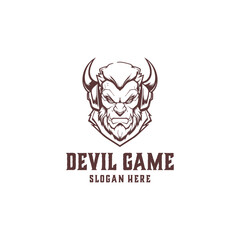 Headphone and gaming logo vector illustration