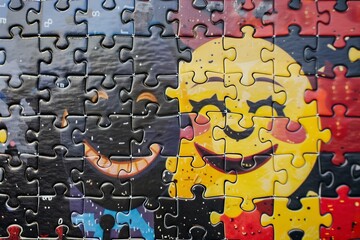 Happiness Couple or Business Partnership Concept