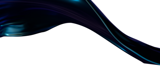 Azure Elegance: Abstract 3D Blue Wave Illustration for Elegant and Sophisticated Designs