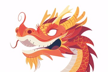 a cartoon of a dragon