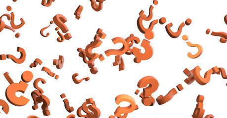 question mark symbols for FAQ
