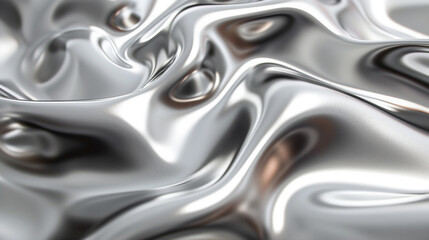 Liquid Metal Shapes - Dynamic forms of liquid metal in motion.