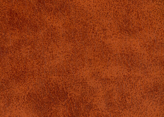 Close-Up of Brown Leatherette Faux Leather Texture Background