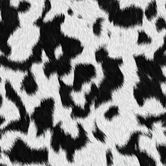 Close-up Shot of Natural Cowhide Texture Background