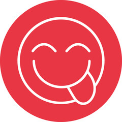 Flavorful Art line circle icon