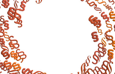 Symbol of Law and Justice 3d