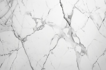 Fototapeta premium White marble texture background. AI generative