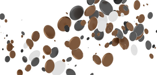  Sky confetti flying in the sky during Pride parade