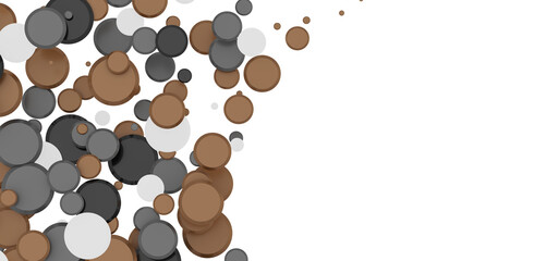 confetti png. Gold confetti falls from the sky.